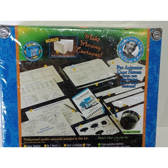 Vintage Professional Cartoonist With Animation Studio New Career Kids SEALED - Picture 9 of 9